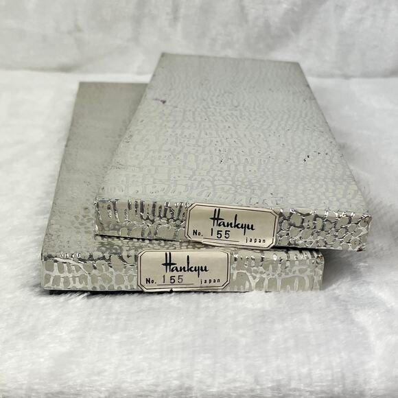 12 Hankyu No. 155 Stainless Steel Cocktail Forks Black Handle 10.75" Japan Boxed - Picture 6 of 7